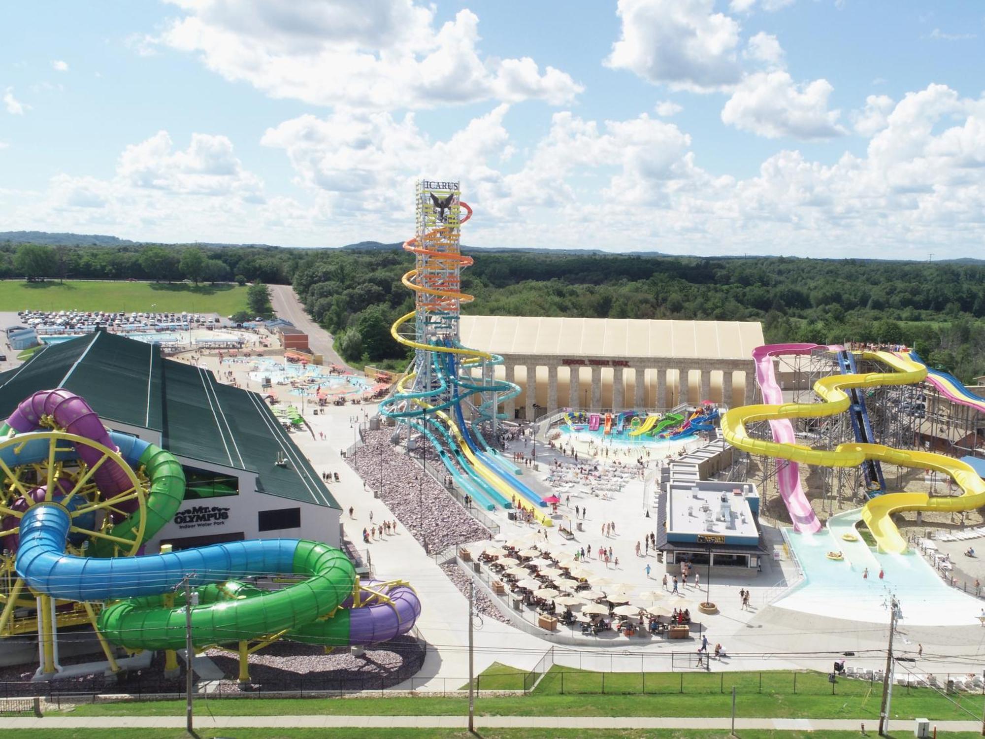 Mt. Olympus Water Park And Theme Park Resort Wisconsin Dells Exterior photo