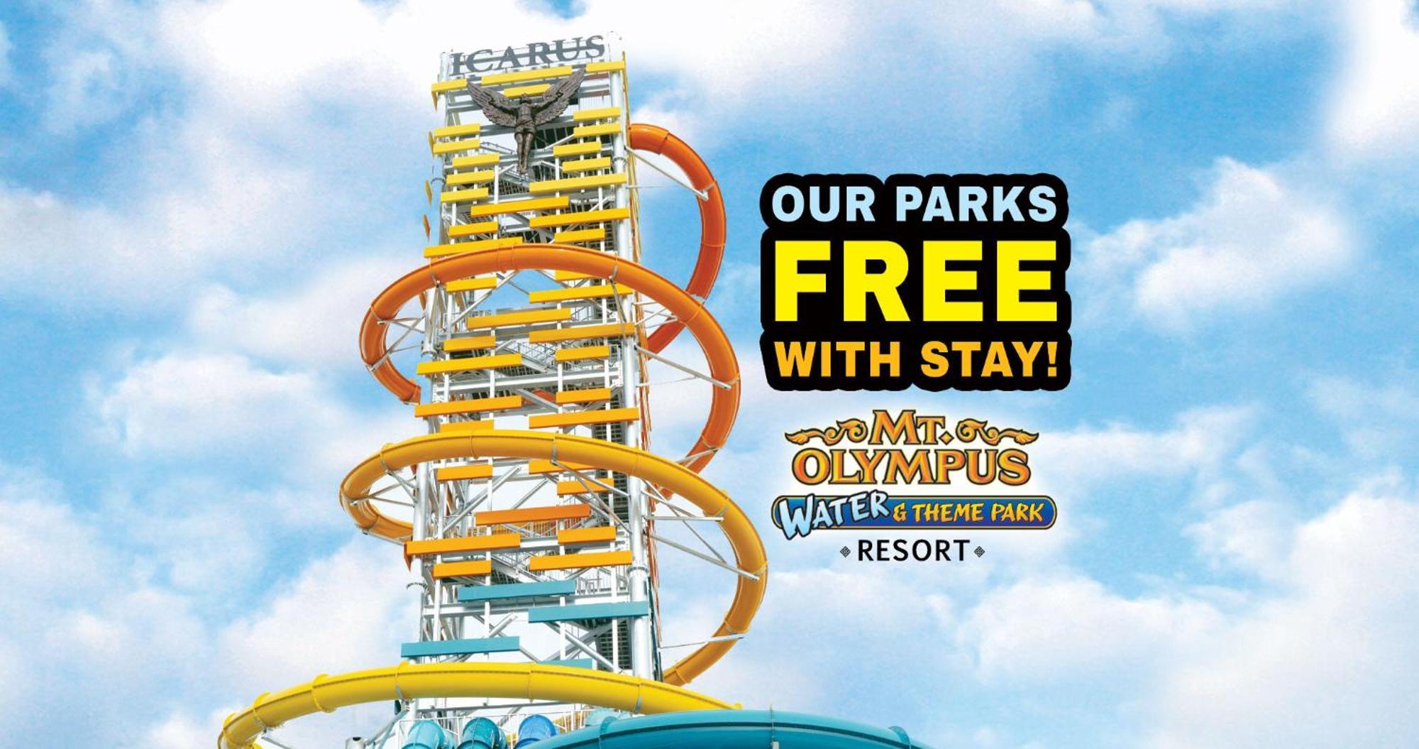 Mt. Olympus Water Park And Theme Park Resort Wisconsin Dells Exterior photo